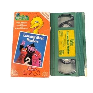 Sesame Street - Learning About Numbers VHS 1986